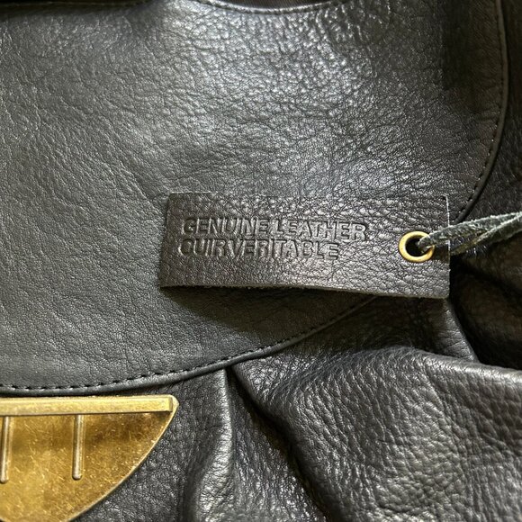 Vintage Aldo Navy Blue Satchel‎ Handbag with Two Pockets - Picture 6 of 7